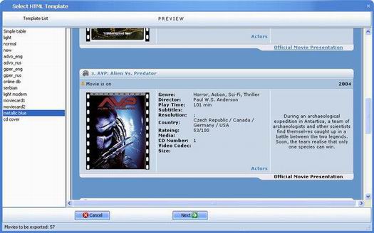 All My Movies export screenie (resized)