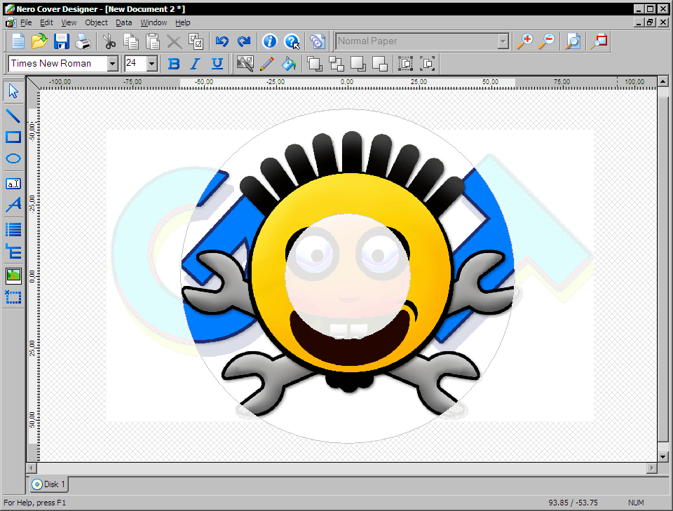 Nero Cover Designer met LightScribe (groot)