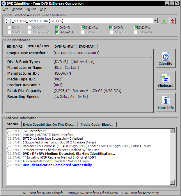 DVD Identifier 4.0 (groot)