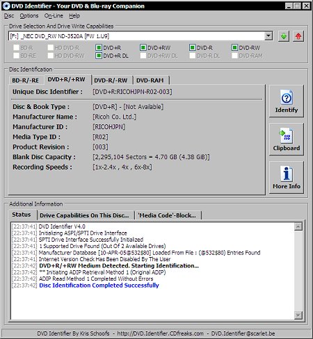 DVD Identifier 4.0 (klein)
