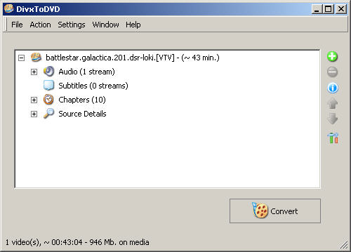 DivxToDVD 2 screenshot