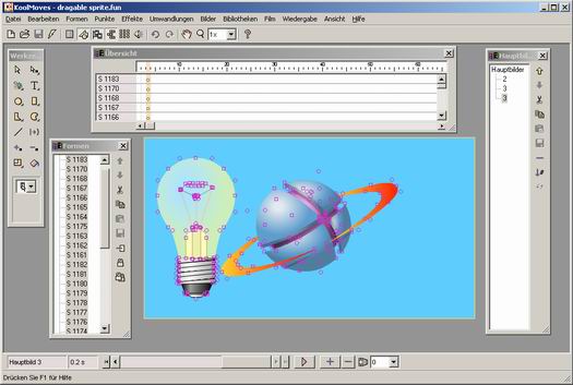 KoolMoves screenshot (resized)