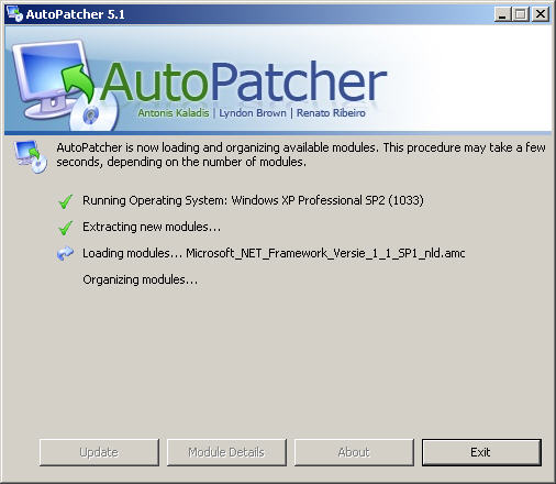 AutoPatcher XP Augustus 2005 NL