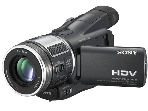 Sony HDR-HC1 videocamera - met 12,5% heffing