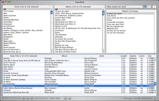 YamiPod - Mac OS X - resized