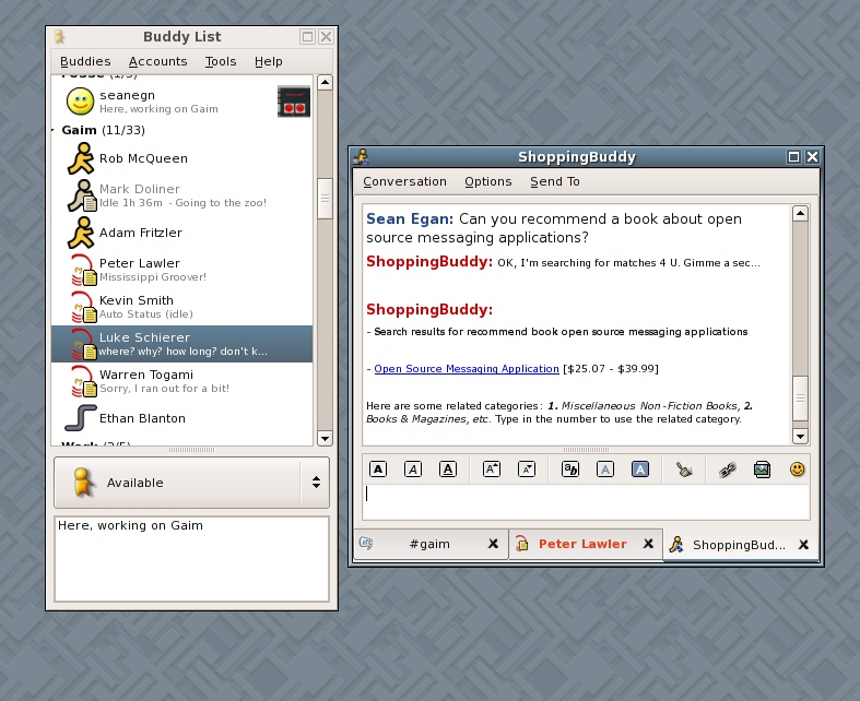 Gaim 2.0.0 met chat