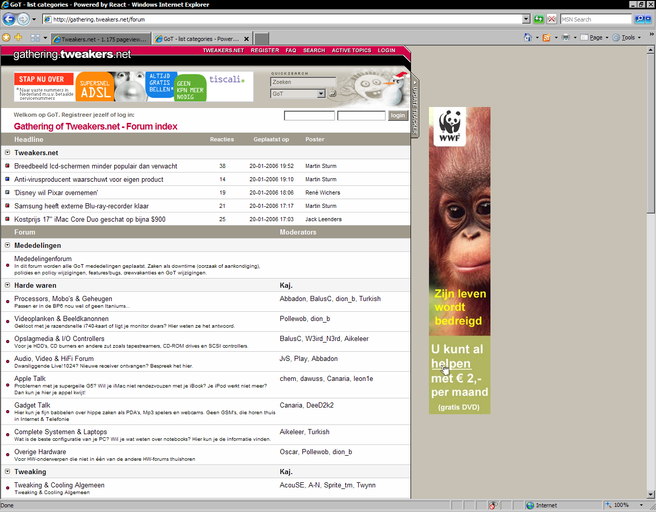 Internet Explorer 7 build 5299 - Gathering of Tweakers