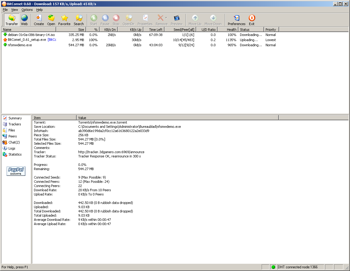 BitComet 0.60 (groot)