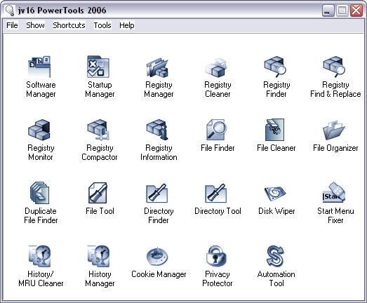 jv16 PowerTools 2006 screenshot
