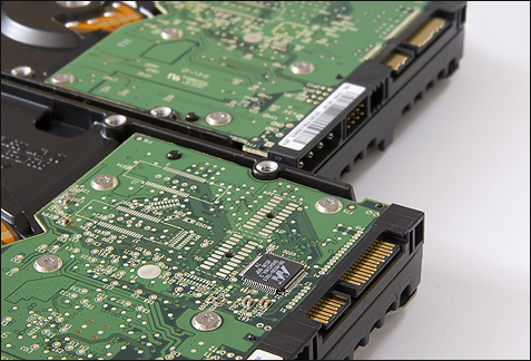 Western Digital Raptor WD740GD en WD740ADFD pcb