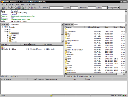Filezilla 2.2.22