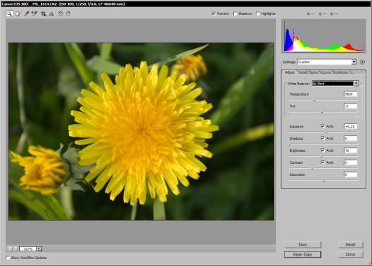 Adobe Camera Raw 3.4 - Canon EOS 30D (klein) � djengizz