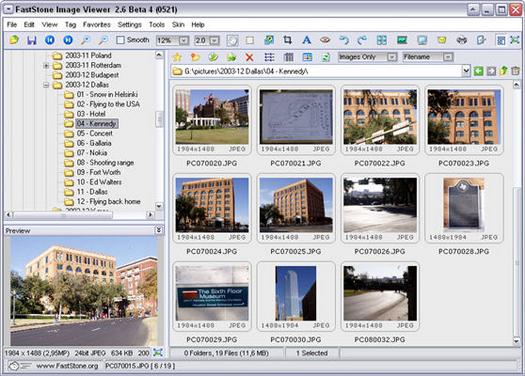 FastStone Image Viewer 2.6 beta 4 screenshot (resized)