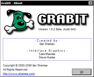 GrabIt 1.6.2 build 940 beta
