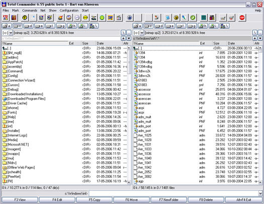 Total Commander 6.55 public beta 1