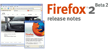 Mozilla Firefox 2.0 beta 2