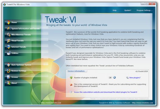 TweakVI screenshot (resized)