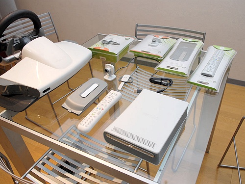 Xbox 360 met accessoires
