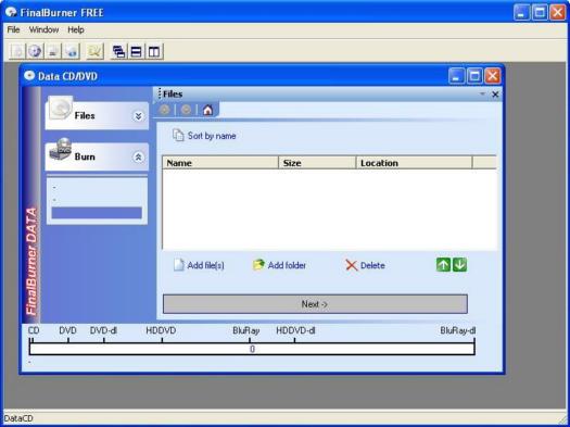 FinalBurner screenshot (resized)