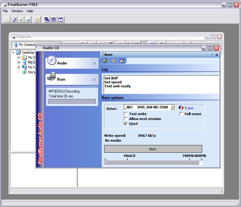 FinalBurner screenshot