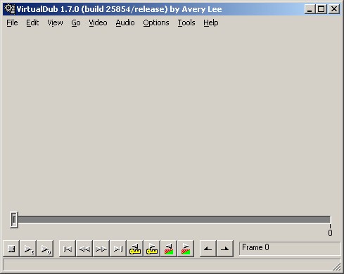 VirtualDub 1.7.0 screenshot