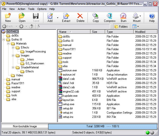 PowerISO 3.5 screenshot