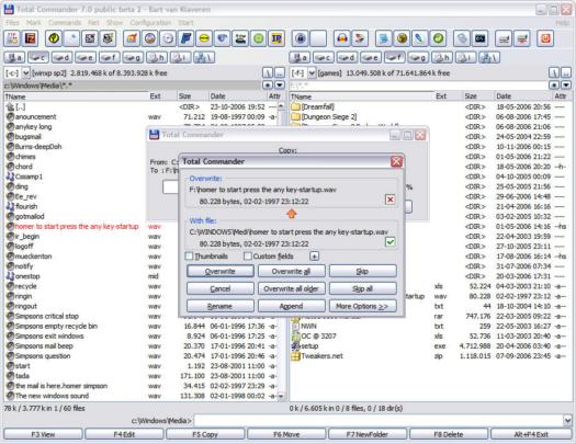 Total Commander 7.0 public beta 2 screenshot (resized)