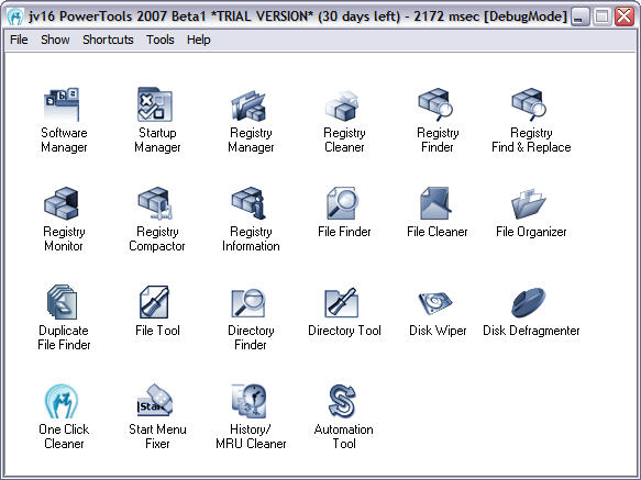 jv16 PowerTools 2007 1.7.0.356 beta 1 screenshot