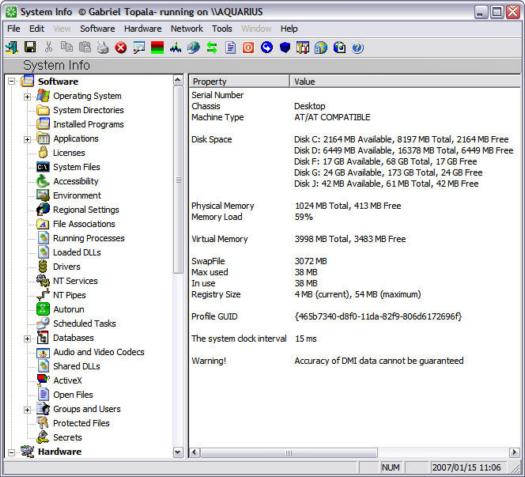 SIW 1.66 build 624 screenshot (resized)