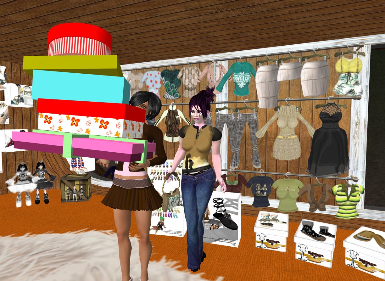 Second Life - Shoppen