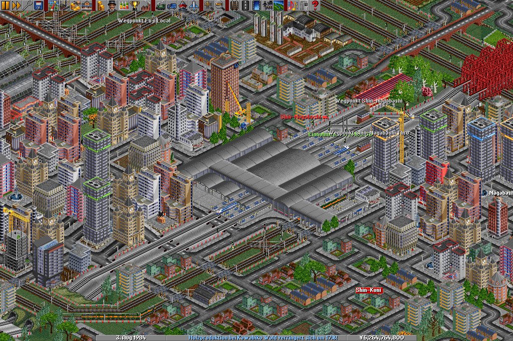 OpenTTD 0.5.0 - Japan national railway