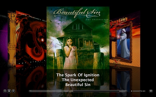 Apple iTunes 7.1 - Cover Flow