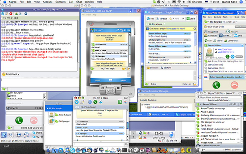 Parallels Desktop for Mac - Mac OS X en Linux en Windows en Windows Mobile (klein)