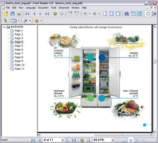 Foxit Reader 2.0 build 1516 screenshot (resized)