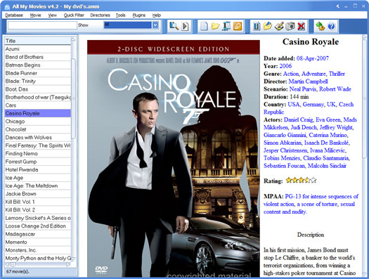 All My Movies 4.2 screenshot (resized)