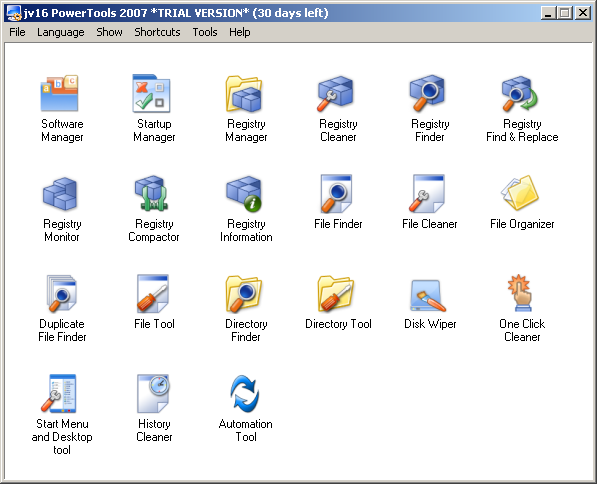 jv16 PowerTools 2007 screenshot