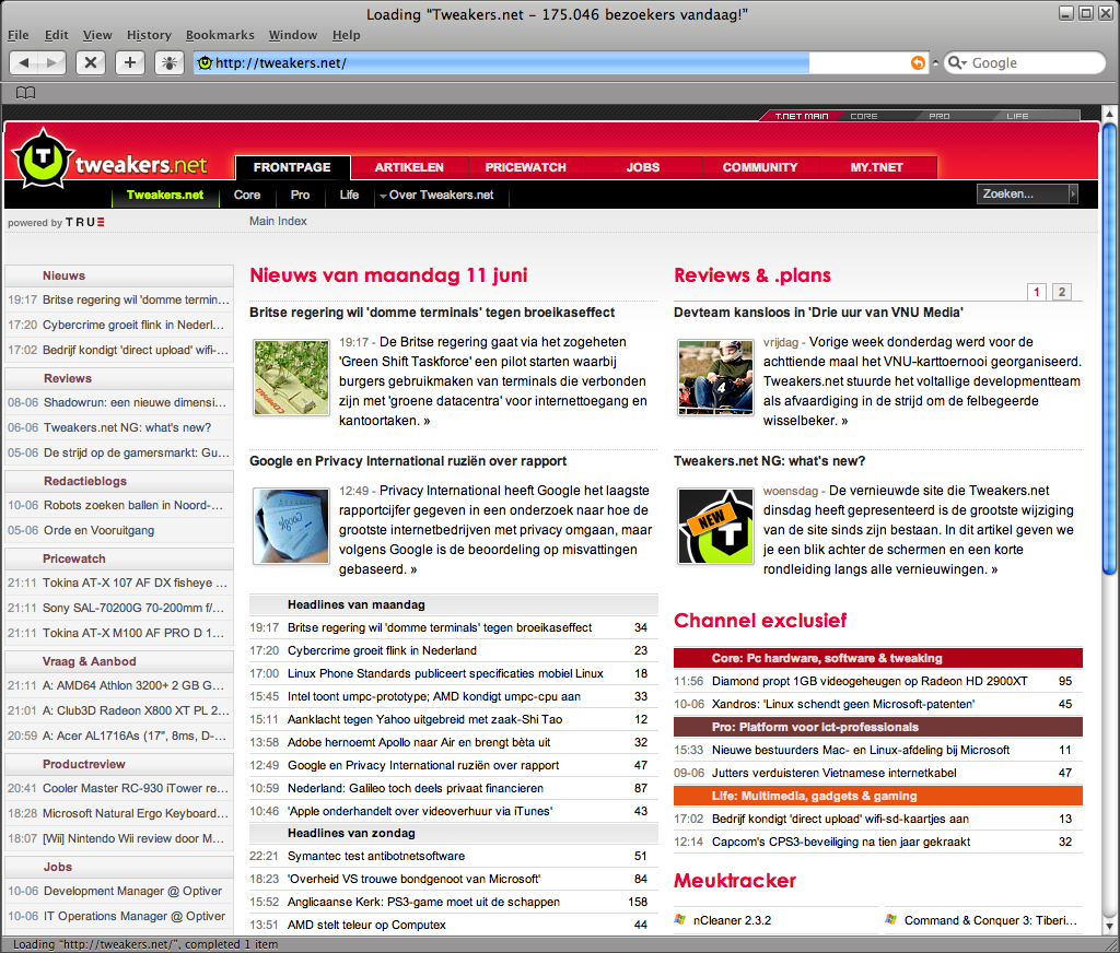 Apple Safari 3 public beta - Windows (groot)