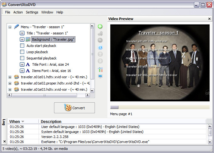 ConvertXtoDVD 2.2.3 screenshot