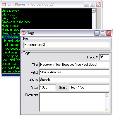 Evil Player screenshot