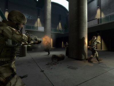 Enemy Territory: Quake Wars - gebouw
