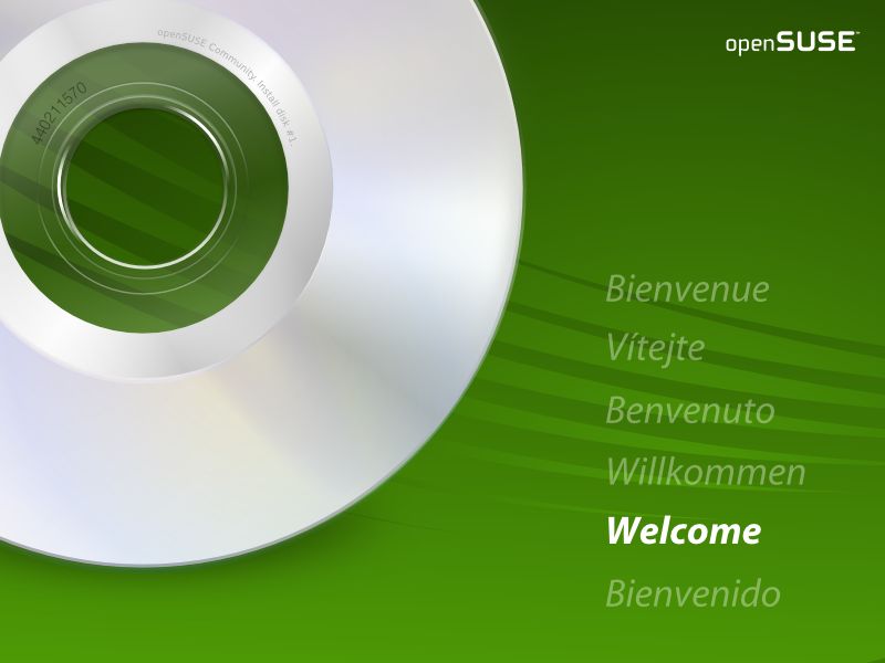 openSuse 10.3 - cd boot