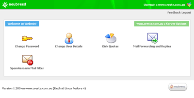 Usermin - custom theme