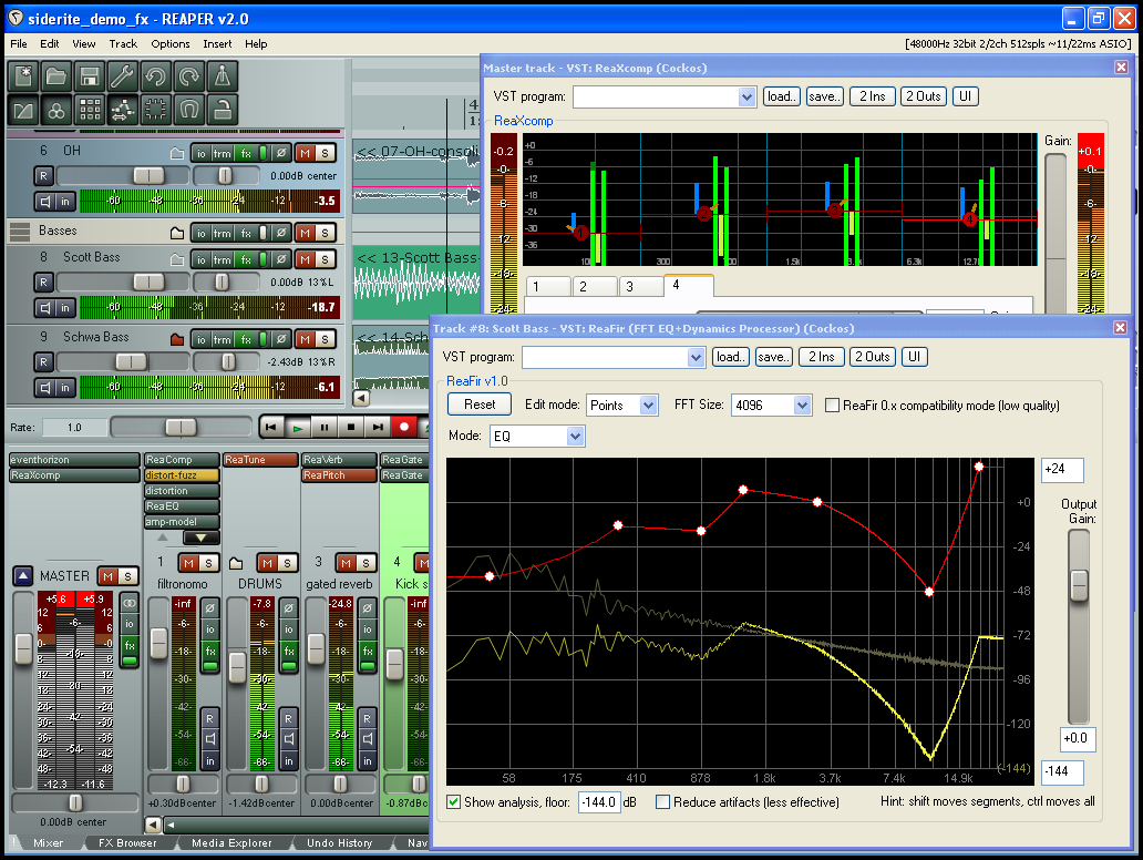 Reaper 2.0 - effects