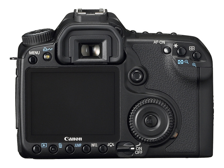 Canon EOS 40D (achterzijde)