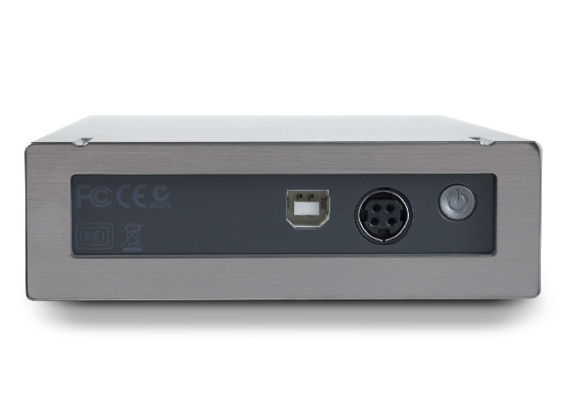 LaCie Porsche Harddrive (achterzijde)