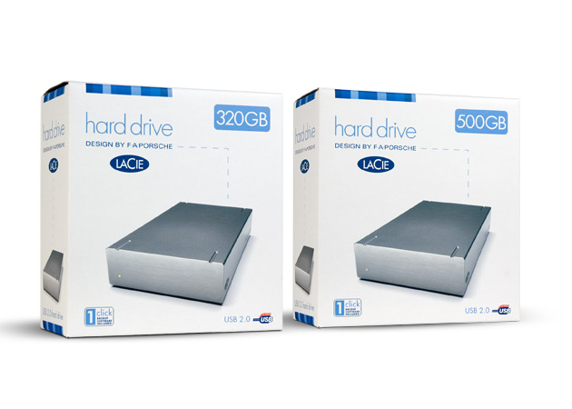 LaCie Porsche Harddrive (box)