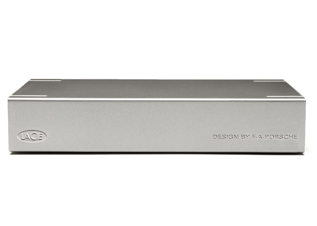 LaCie Porsche Harddrive (zijkant)