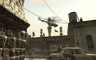 Call of Duty 4: Modern Warfare (8800GTX, all high, � Aap) - helikopter