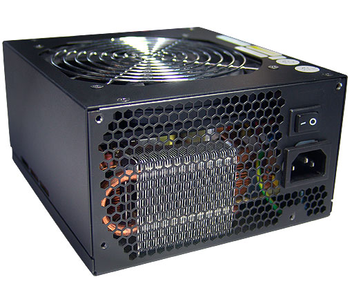 Zalman ZM600-HP 600W achterzijde