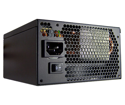 Zalman ZM600-HP 600W achterzijde